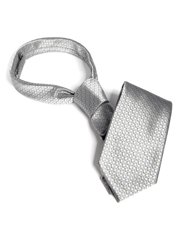  Christian Greys Silver Tie     