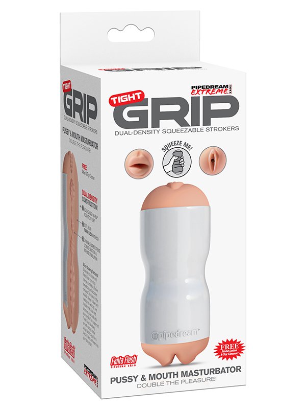   - Toyz Tight Grip Pussy & Mouth Masturbator - 