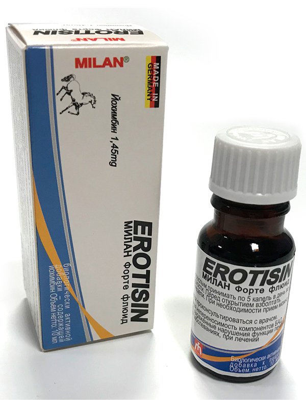      Erotisin Forte fluid  10 
