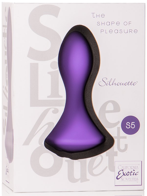 Вибромассажер Silhouette S5 перезаряжаемый – фиолетовый