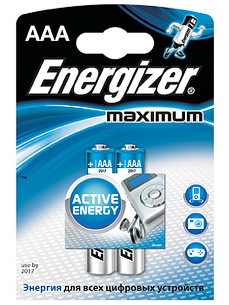   Energizer AAA Maximum - 2 .