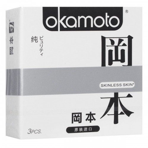  Okamoto Skinless Skin Purity  - 3 .