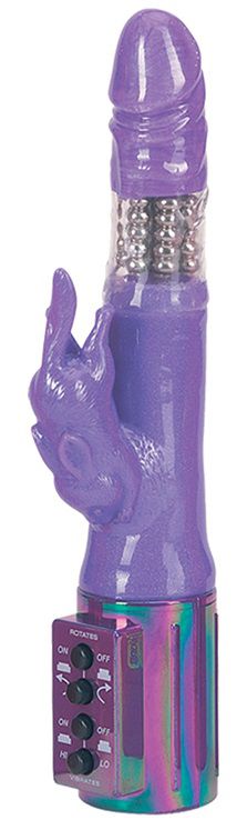 -    PEARLESCENT RABBIT ROTATING/VIBRATING - 20,3 .