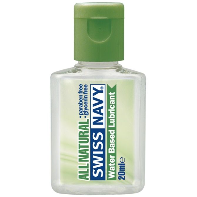   Swiss Navy All Natural Water Base Lubricant - 20 .