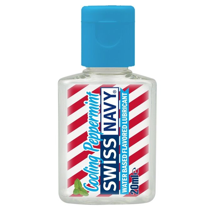   Swiss Navy Cooling Peppermint Mini-Lube - 20 .