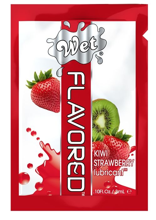  Wet Flavored Kiwi Strawberry      - 3 .