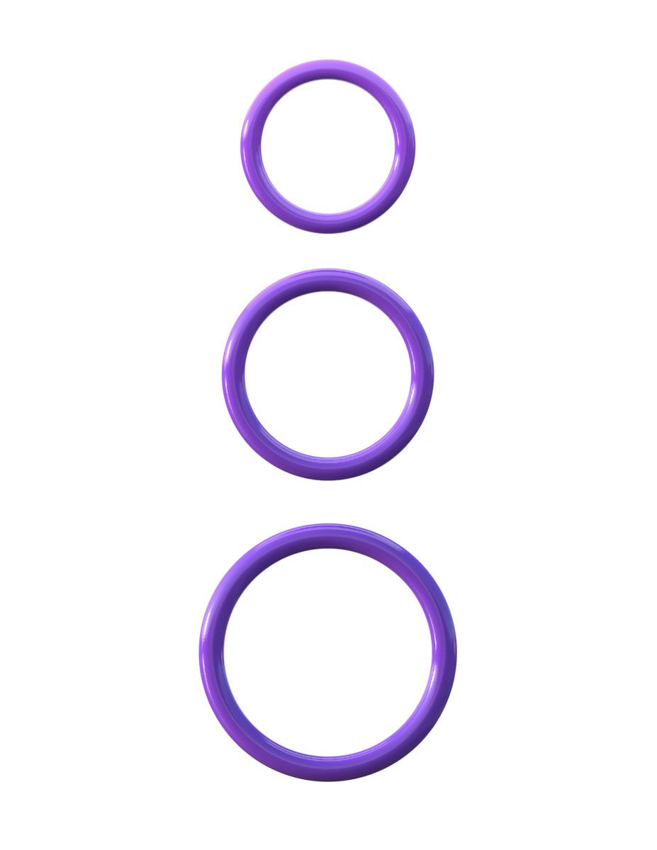      Silicone 3-Ring Stamina Set