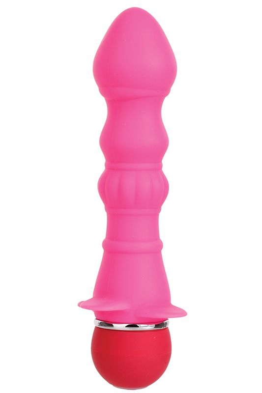      PURRFECT SILICONE ANAL VIBRATOR PINK - 12,7 .