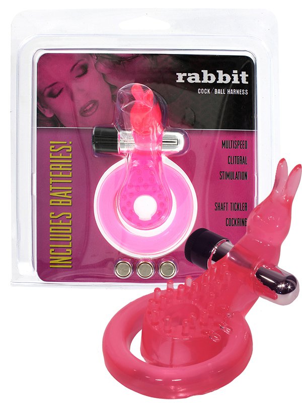   Rabbit Cock/Ball Harness            