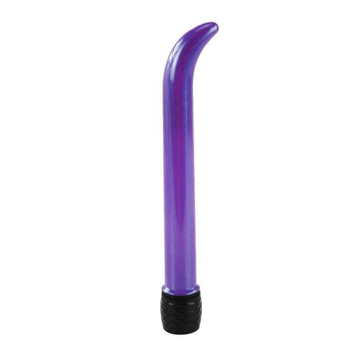 Фиолетовый вибростимулятор точки G - 16 см.