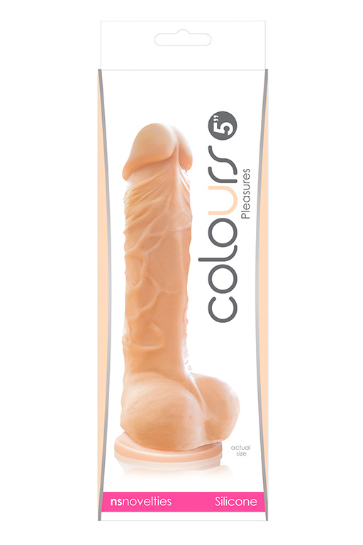   Colours Pleasures 5  Dildo - 17 .