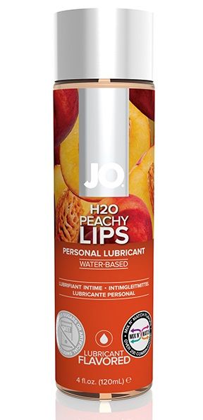       JO Flavored Peachy Lips - 120 .