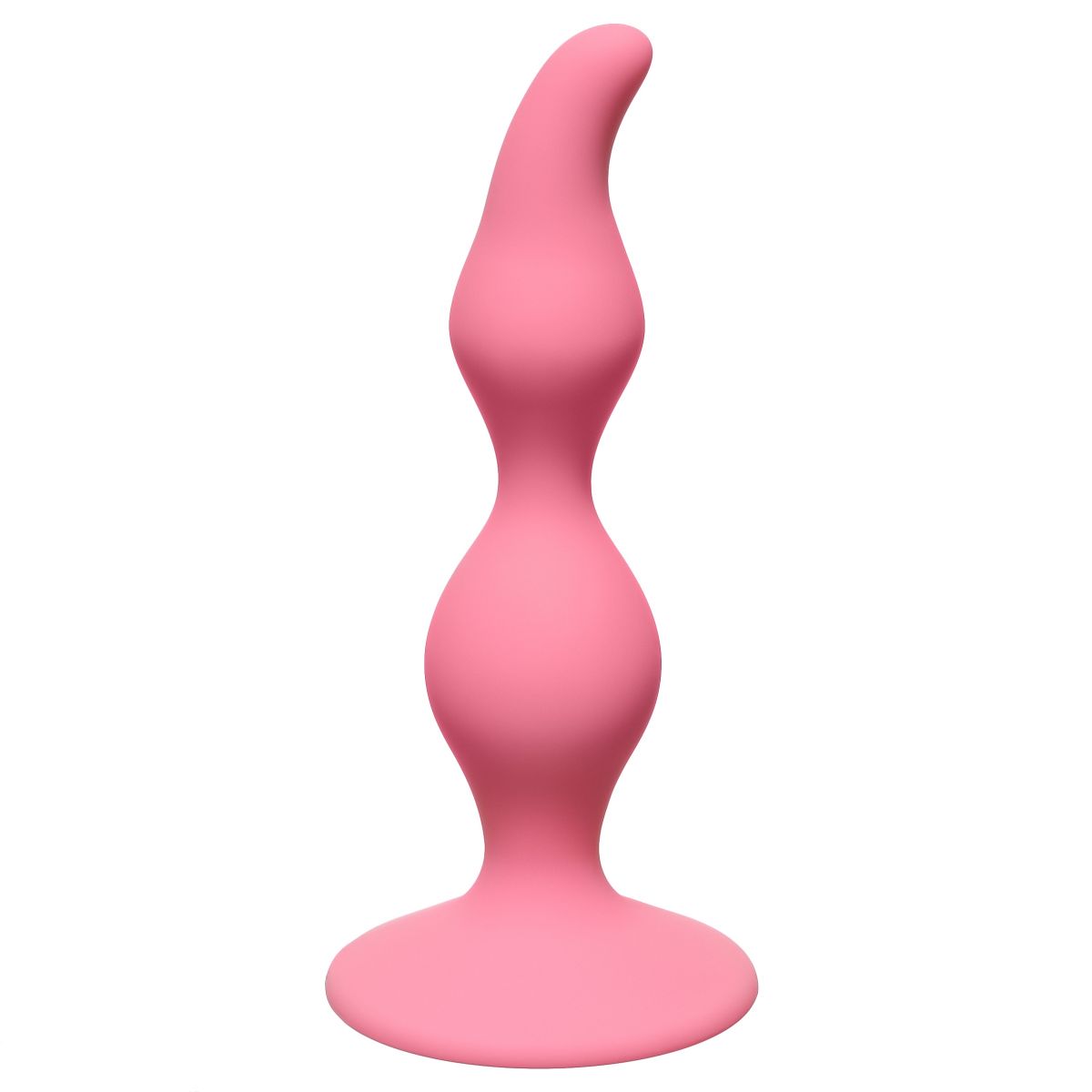    Curved Anal Plug Pink - 12,5 .