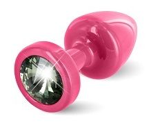      ANNI round Pink T1 Black Diamond - 6 .