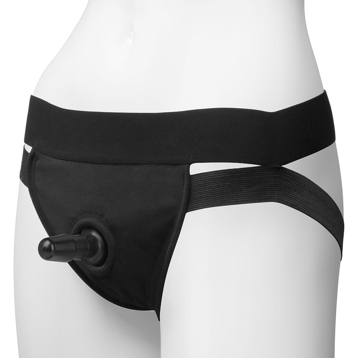    Vac-U-Lock Panty Harness with Plug Dual Strap - L/XL