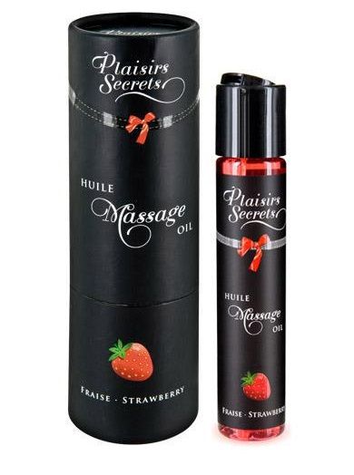      Huile de Massage Gourmande Fraise des Bois - 59 .