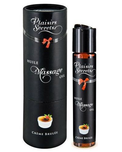       Huile de Massage Gourmande Creme Brul