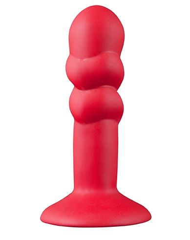    SHOVE UP 5INCH SILICONE BUTT PLUG RED - 12,7 .