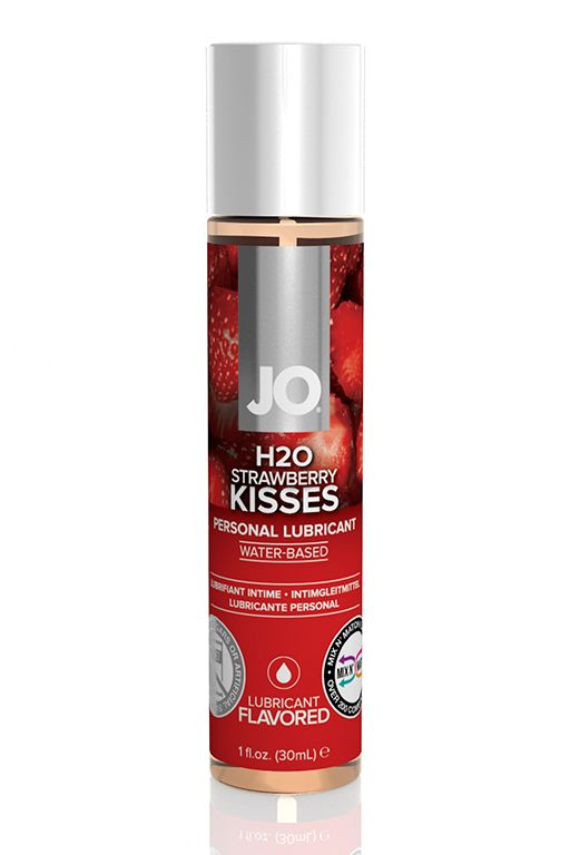     JO Flavored Strawberry Kiss - 30 .