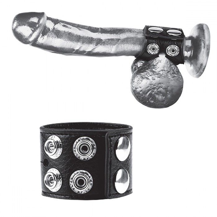      1.5  Cock Ring With Ball Strap