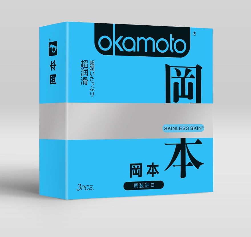     OKAMOTO Skinless Skin Super lubricative - 3 .