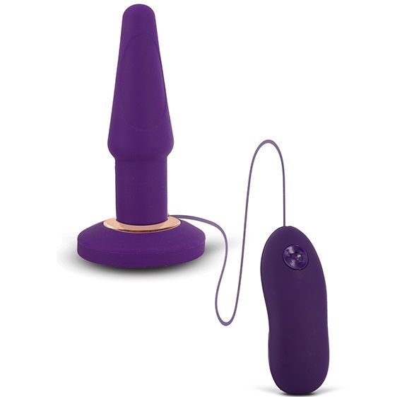    APEX BUTT PLUG LARGE PURPLE - 15 .