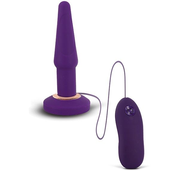    APEX BUTT PLUG SMALL PURPLE - 14 .