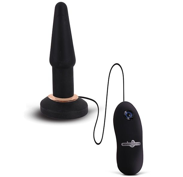 ׸   APEX BUTT PLUG SMALL BLACK - 14 .