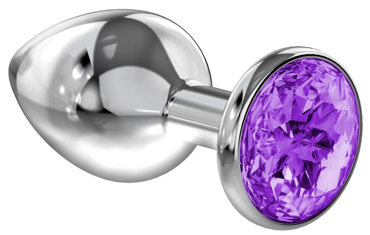     Diamond Purple Sparkle Small    - 7 .