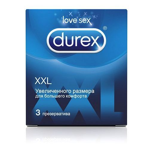    Durex XXL - 3 .