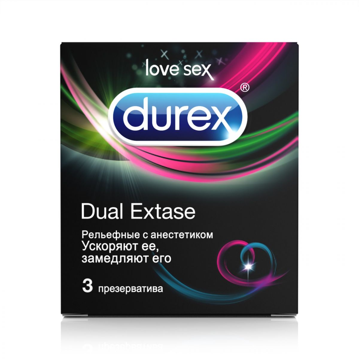     Durex Dual Extase - 3 .