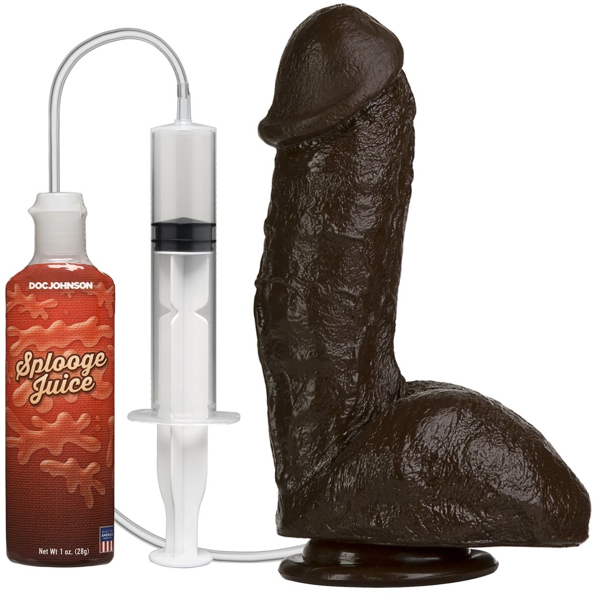    The Amazing Squirting Realistic Cock - 16,5 .