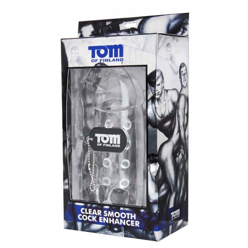   Tom of Finland Clear Smooth Cock Enhancer - 