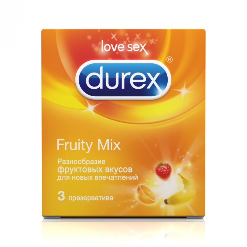   Durex Fruity Mix     3 