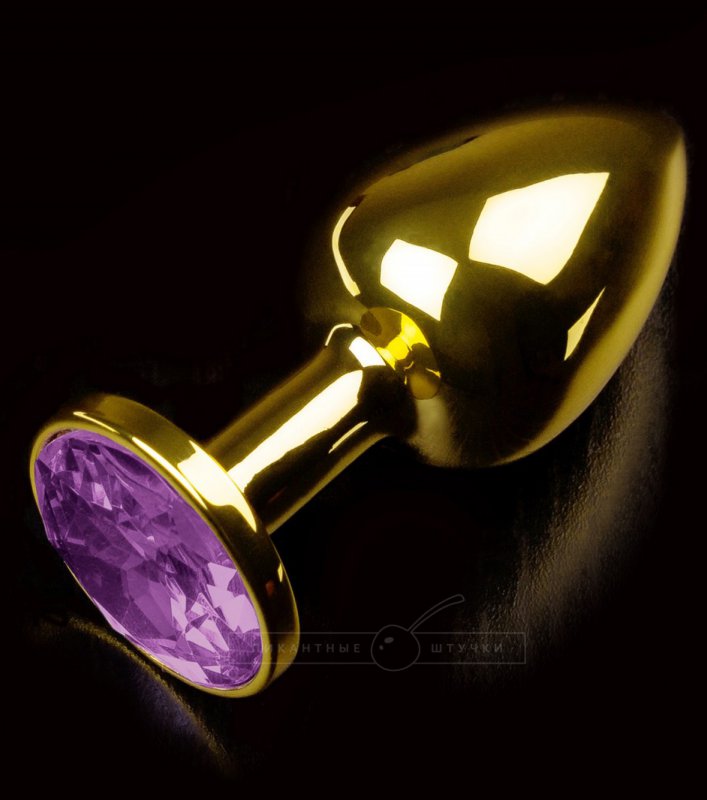    252 Small Gold Purple      