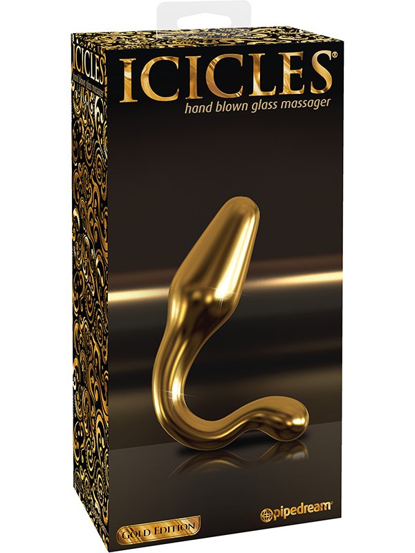 Анальный стимулятор Icicles Gold Edition G12 – золотой