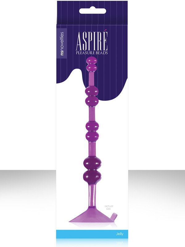     Aspire Pleasure Beads - Purple