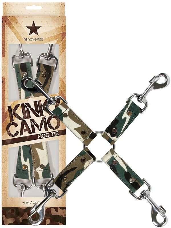      Kinky Camo Hogtie