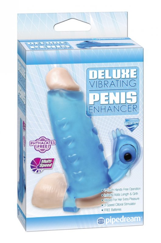    Deluxe Vibrating Penis Enhancer - 