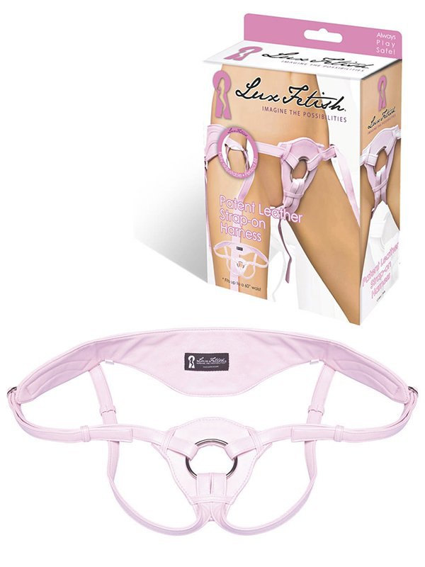       Patent Leather Strap-On Harness  