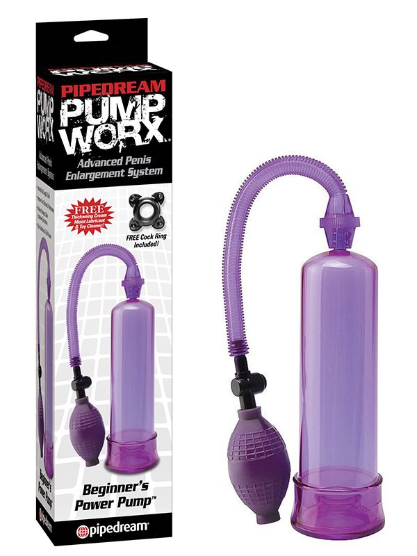 Помпа для мужчин Pump Worx Beginner’s Power Pump – фиолетовый