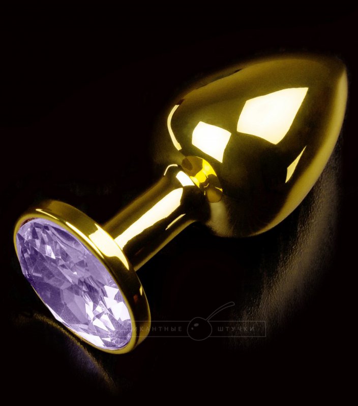    252 Small Gold Baby Purple      