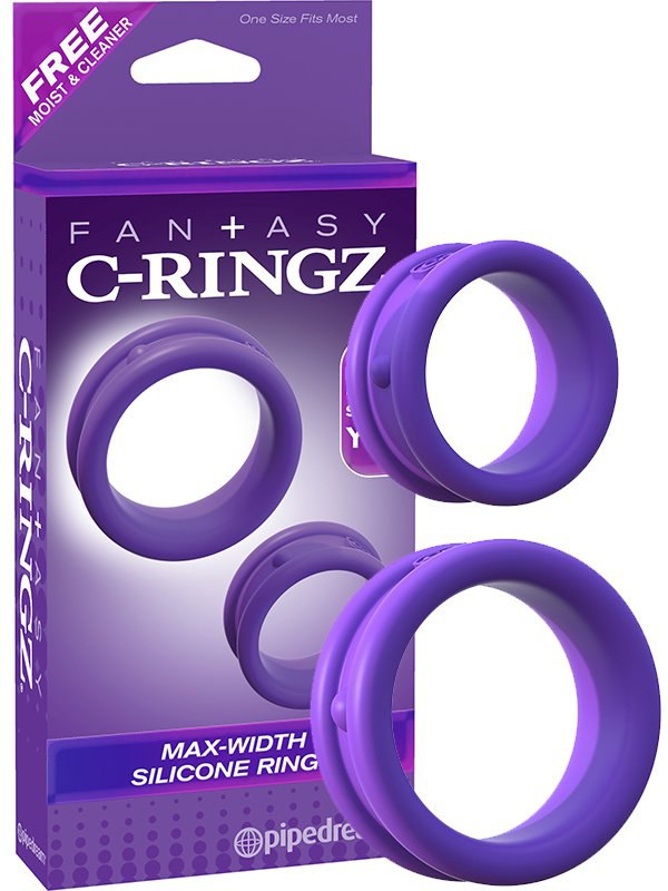   2-   Max Width Silicone Rings  