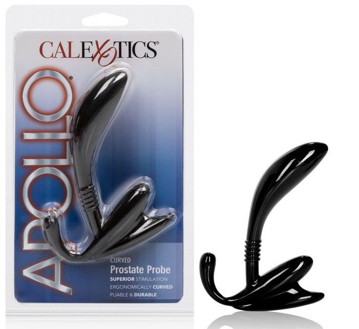   Calexotics Apollo Curved Prostate Probe - 