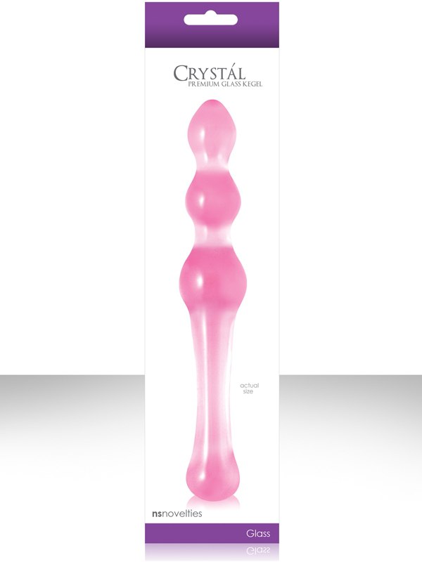     Crystal Glass Kegel - Pink