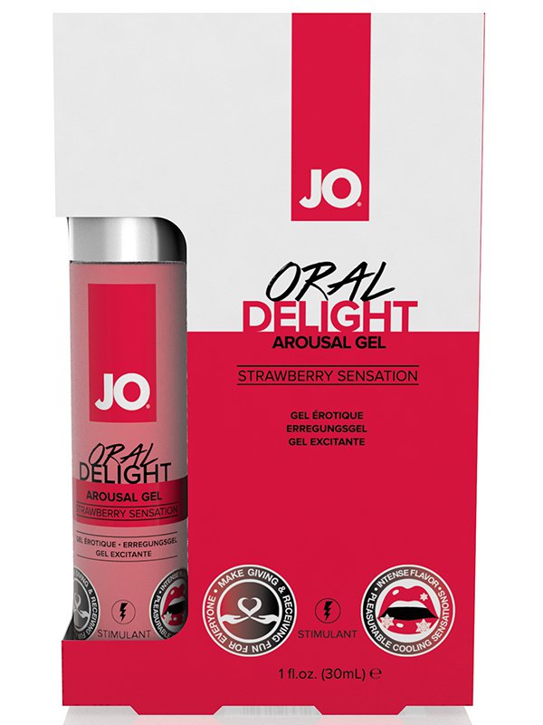     JO Oral Delight Strawberry Sensation   30 