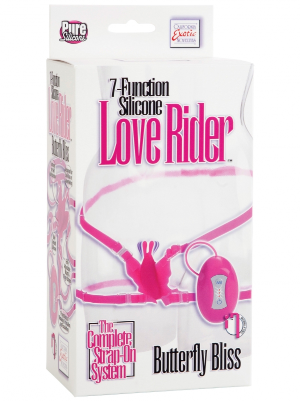     7-Function Silicone Love Rider Butterfly Bliss