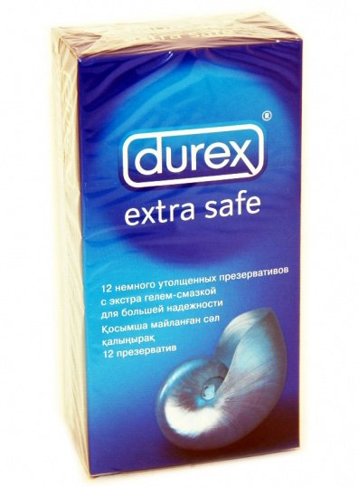  Durex Extra Safe  - 12 .