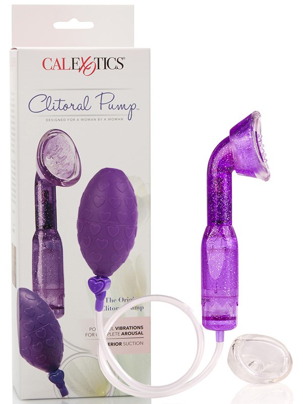 Помпа для клитора Original Clitoral Pumps с вибрацией – фиолетовый