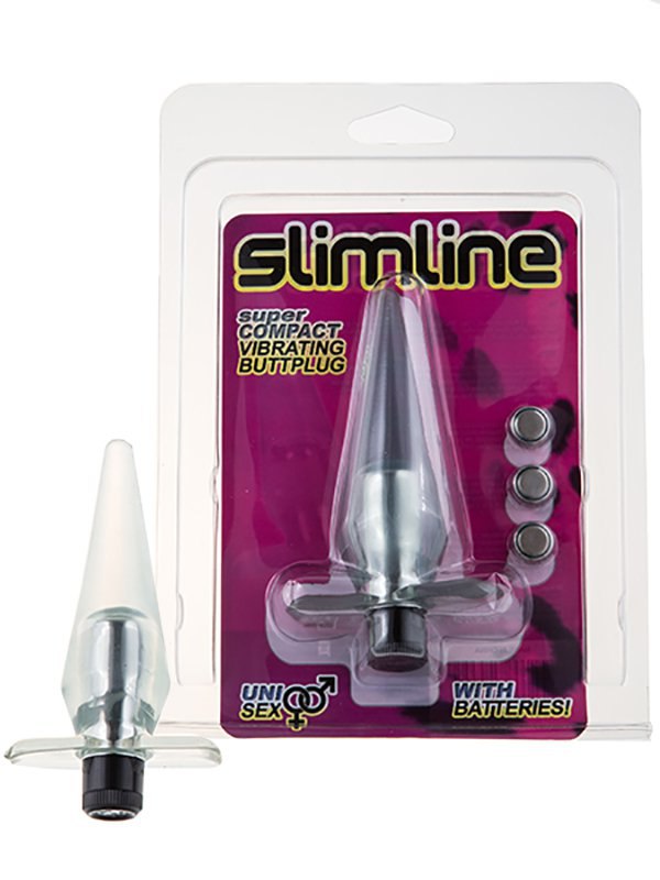   Slimline Super Compact Vibrating Butt Plug    